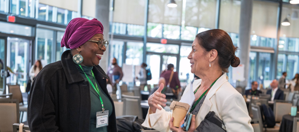 Attendees talking at the 2026 Resilience365 Conference