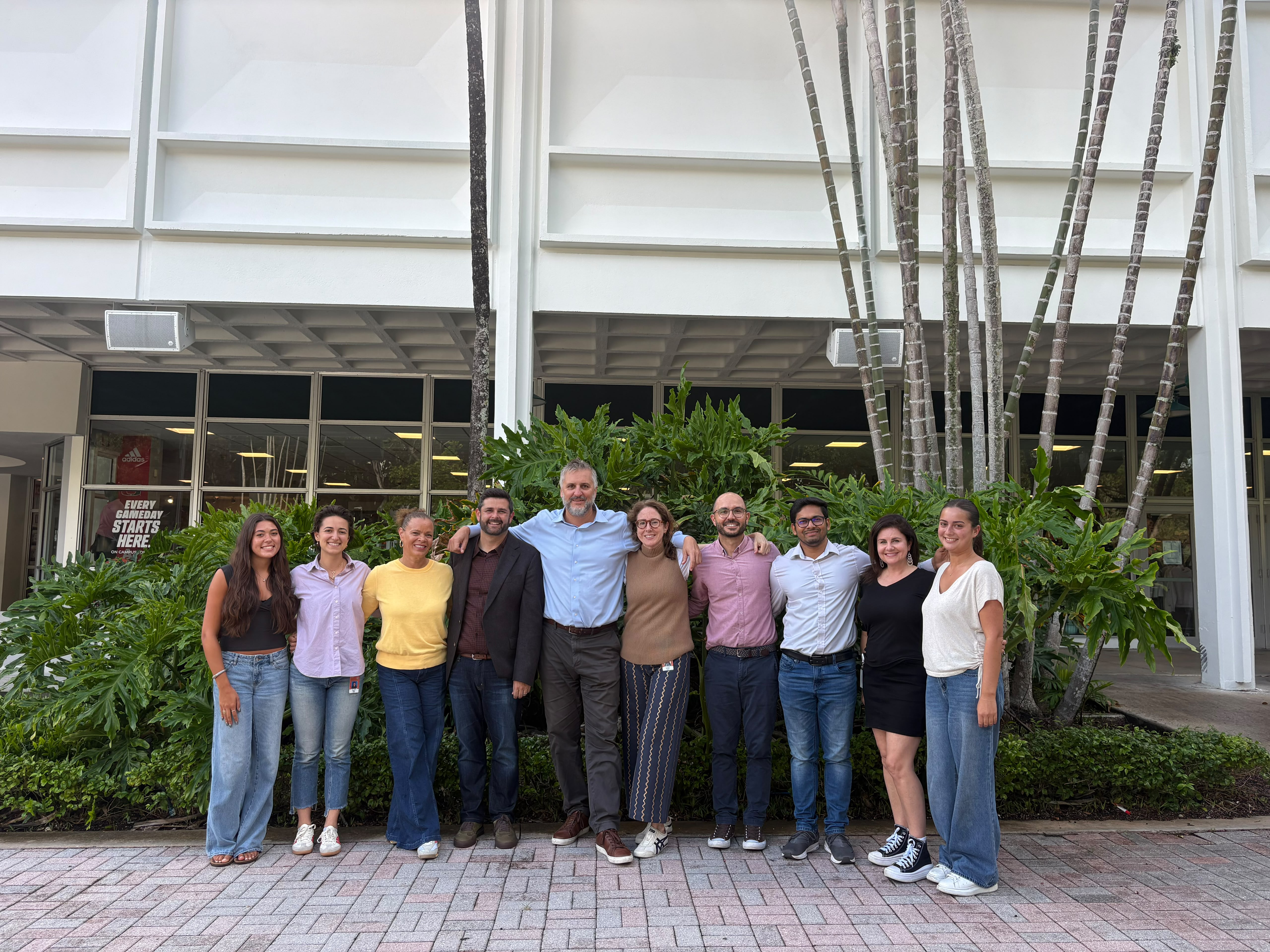 The Climate Resilience Institute team at the University of Miami